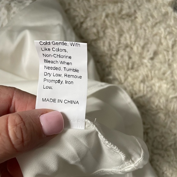 White BRIDE pajama set - Picture 4 of 7